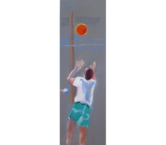 Marianne Partlow - "Boys of Summer VIII-Hoops"